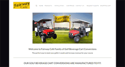 Desktop Screenshot of golfbeveragecart.com